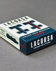 Blue and off white race car set box for Parnell Blue with 'Grand Prix Seasons 1965' text