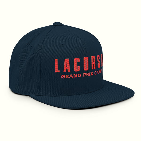 Lacorsa Racing Board Game Embroidered Logotype Drivers Snapback