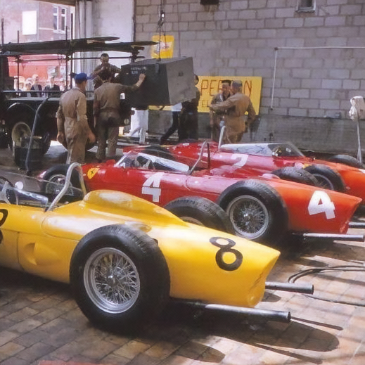 Lacorsa 1961 Racecar Set: Belgian Yellow