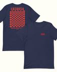 Lacorsa Racing Board Game Red Checkerboard Arrows Replica Premium T-Shirt