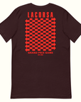 Lacorsa Racing Board Game Red Checkerboard Arrows Replica Premium T-Shirt