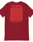 Lacorsa Racing Board Game Red Checkerboard Arrows Replica Premium T-Shirt