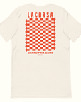 Lacorsa Racing Board Game Red Checkerboard Arrows Replica Premium T-Shirt