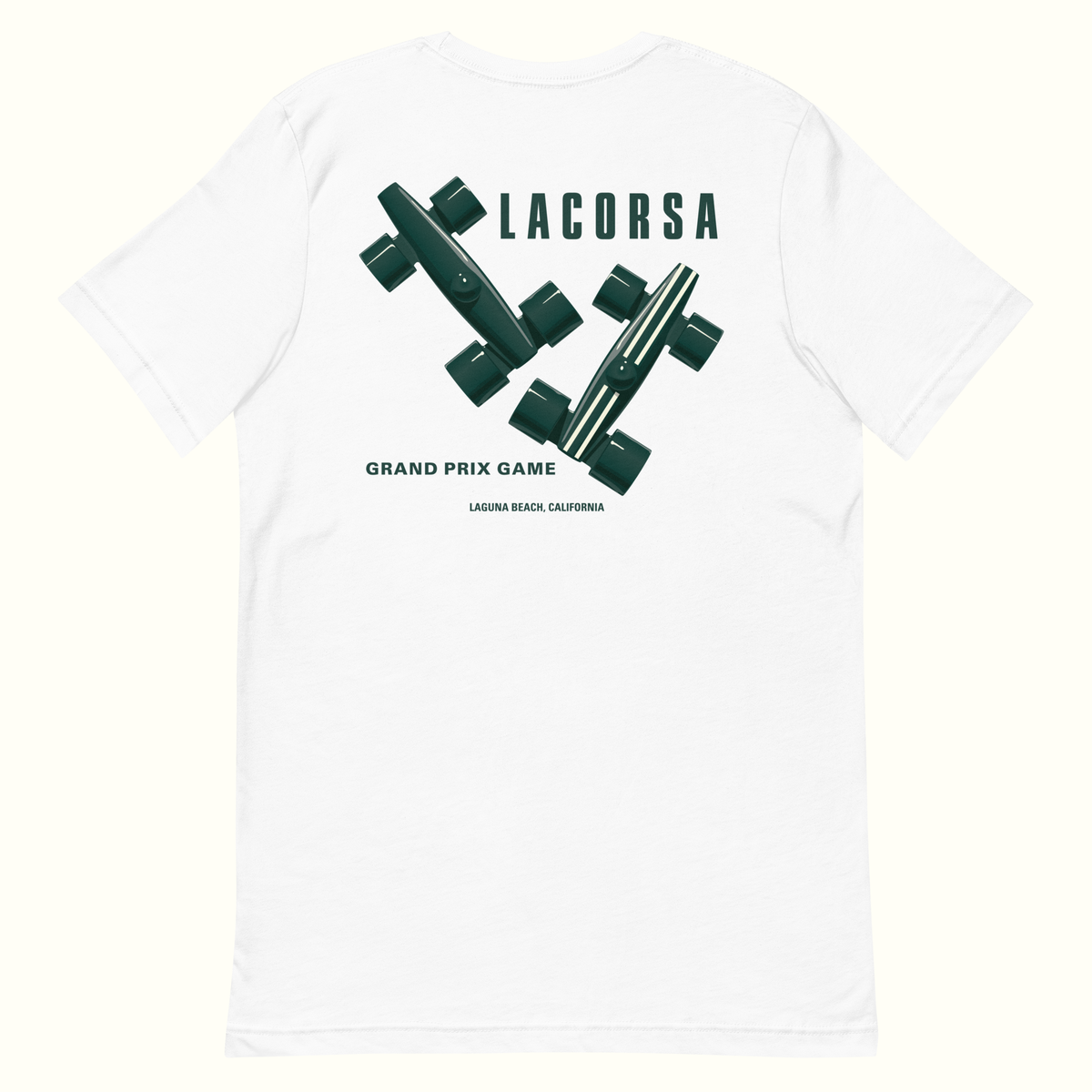 Lacorsa Racing Board Game Double Stripe Replica Premium Light T-Shirt
