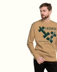 Lacorsa Racing Board Game Double Stripe Classic Heavyweight Sweatshirt