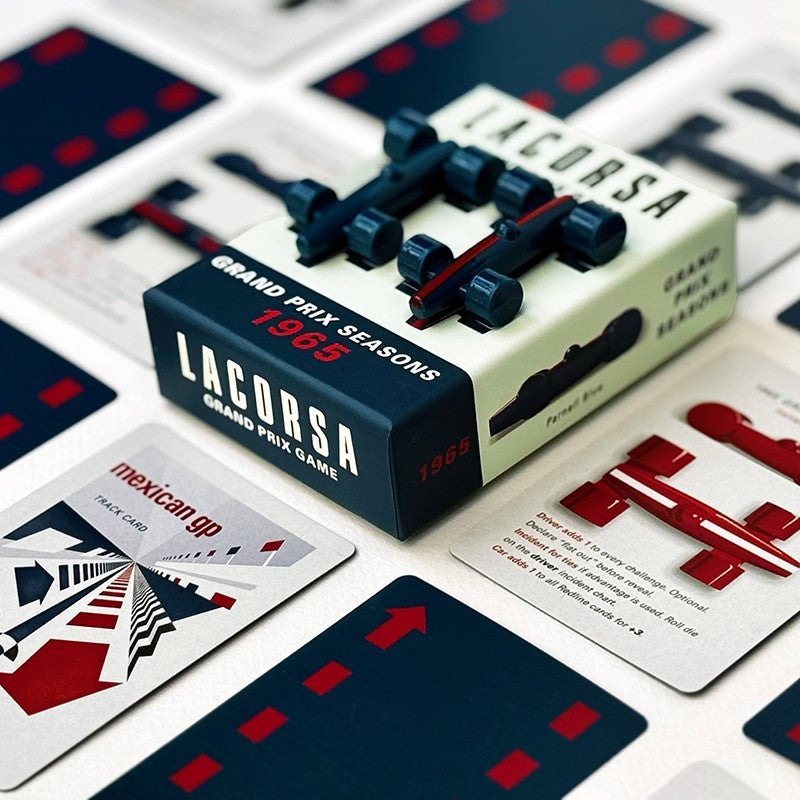Lacorsa Grand Prix Racing Board Game + Full Expansion Bundle (Pre-Order Only) - lacorsagame.com