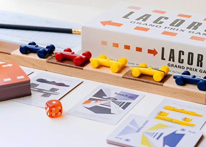 Lacorsa Grand Prix Racing Board Game + Free Gift