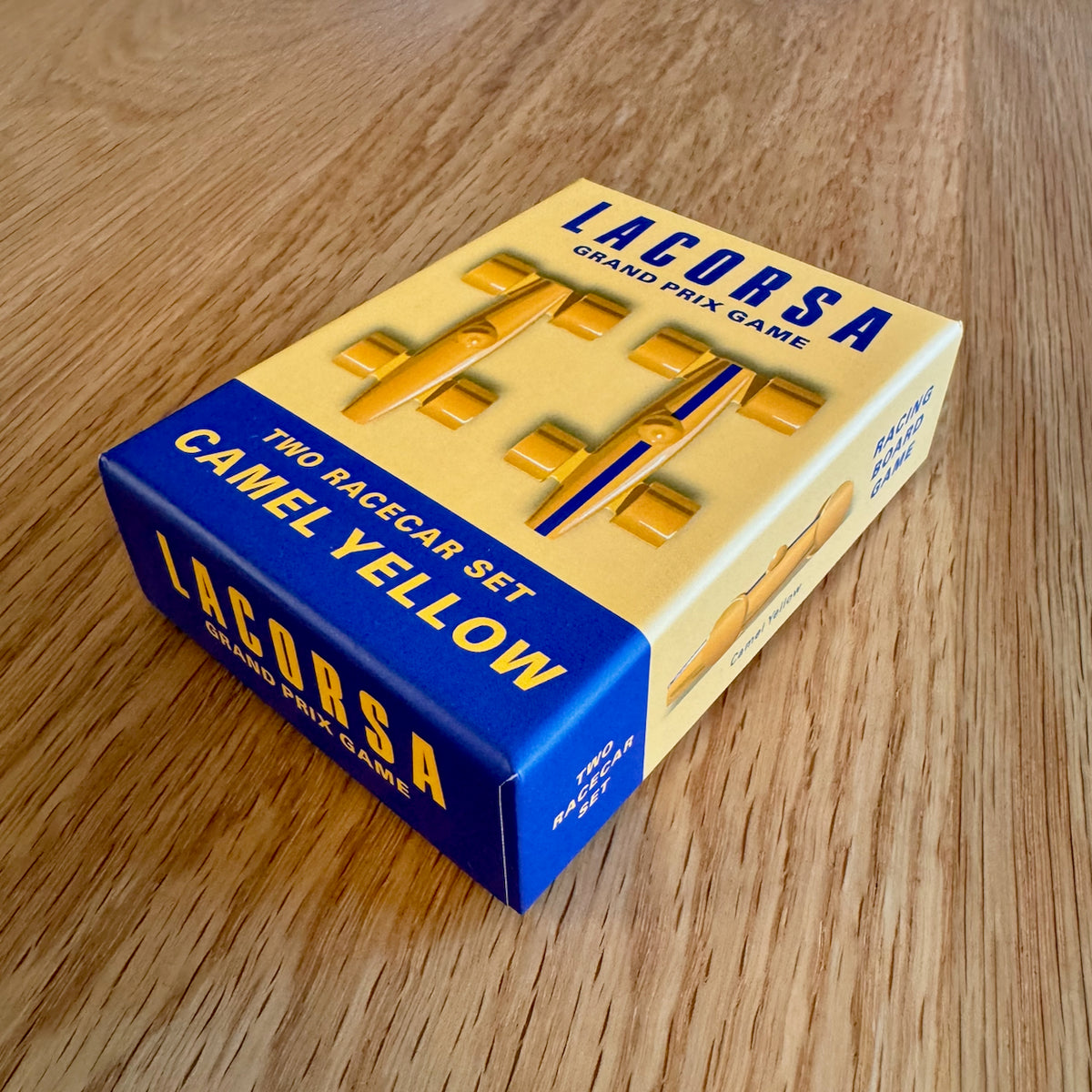 Lacorsa Racecar Set: Camel Yellow