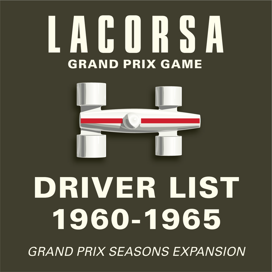 Lacorsa Expansion Drivers & Cars 1960-1965