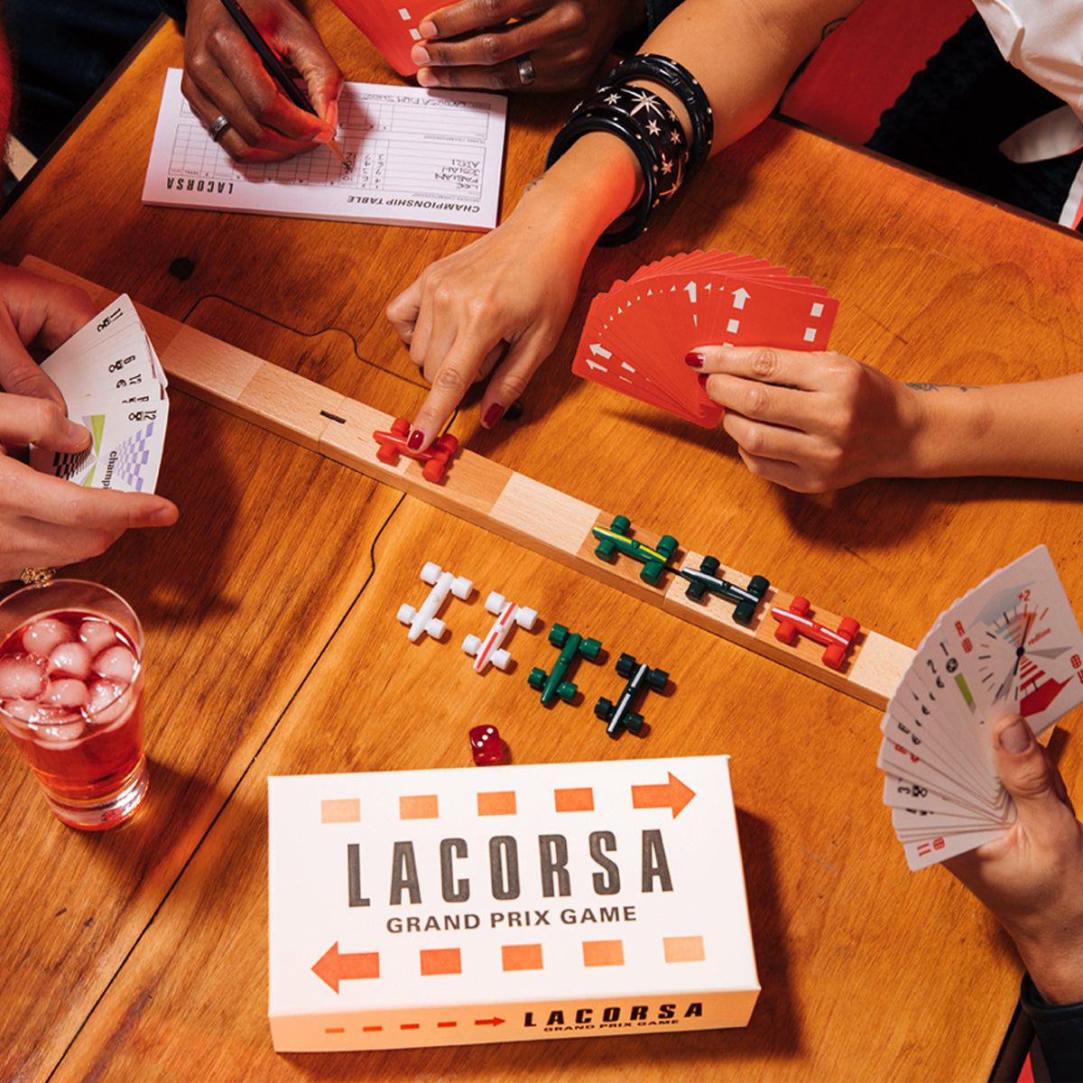 Lacorsa Grand Prix Racing Board Game + Free Gift (Pre-Order) - lacorsagame.com