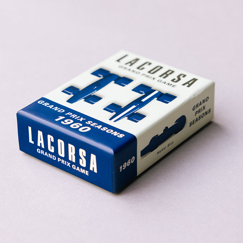 Lacorsa 1960 Racecar Set: Walker Blue - lacorsagame.com