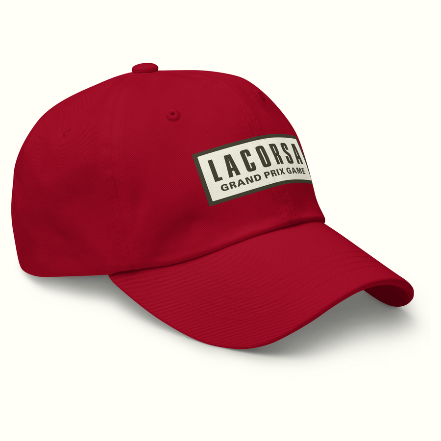 Lacorsa Racing Board Game Printed Logo Classic Adjustable Dad Hat