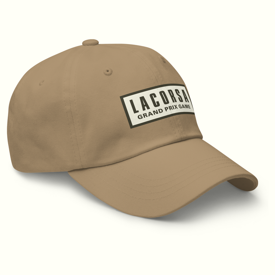 Lacorsa Racing Board Game Printed Logo Classic Adjustable Dad Hat