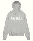 Lacorsa Racing Board Game White Team Graphic Drivers Champion Heavyweight Hoodie