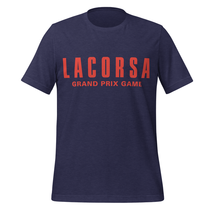 Lacorsa Red Logotype Print Unisex Premium Tee