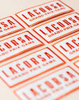 Lacorsa Embroidered Patch - LACORSA Grand Prix Game
