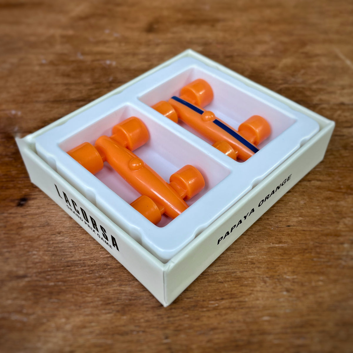Lacorsa Racecar Set: Papaya Orange - lacorsagame.com